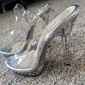 Figure bodybuilding pageant shoes
